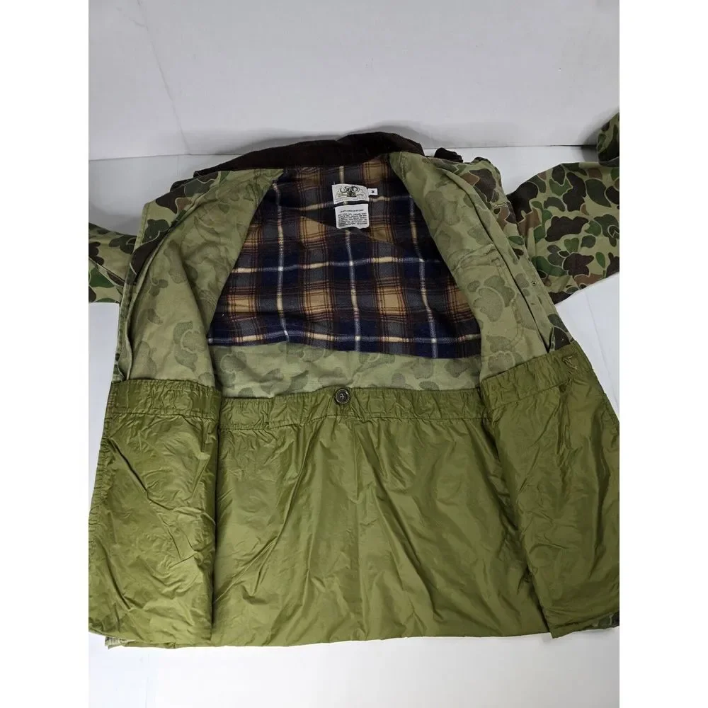 Vintage Black Sheep Hunting Jacket Men's M Medium Green‎ Camouflage Button Coat